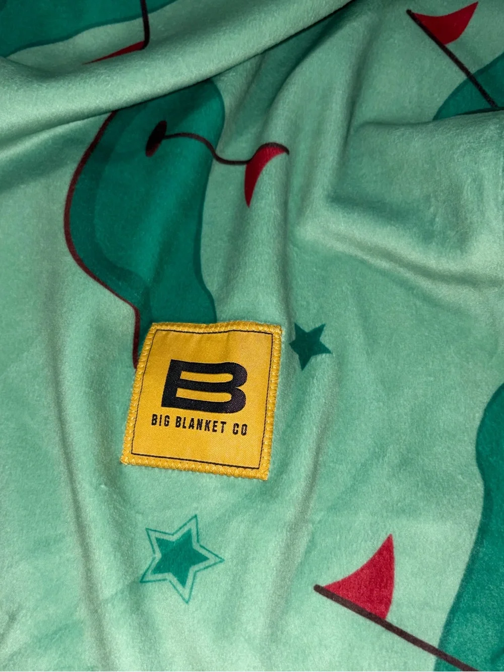 HTF Nwot Big Blanket Co Original Stretch Blanket